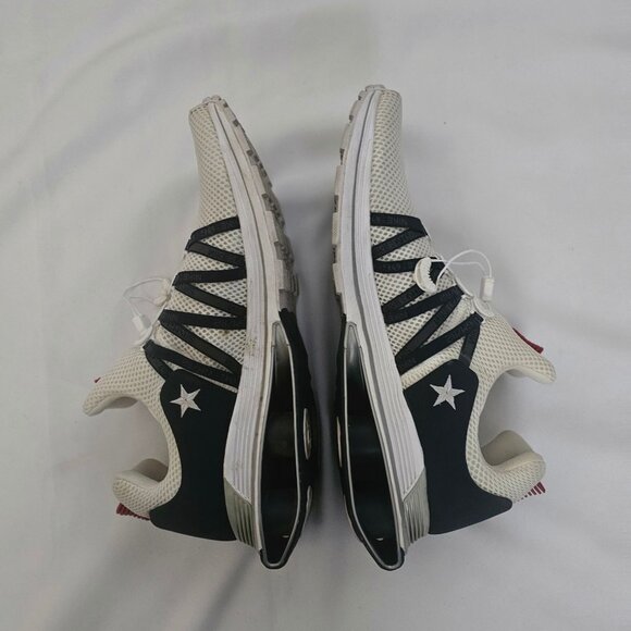 Nike Shox Gravity White Metallic Silver/Black Running Shoes Men's US Size 13 - Picture 6 of 14